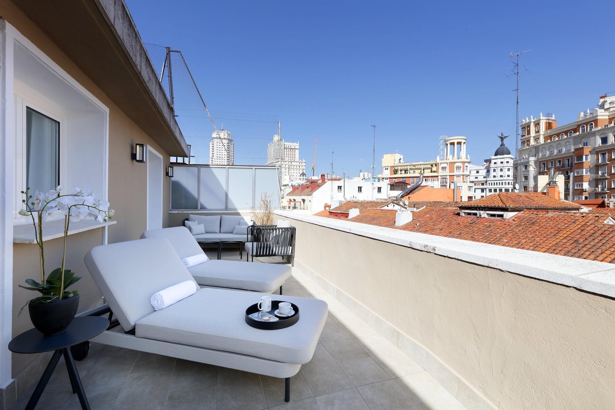 Eurostars Madrid Gran Via Hotel Ngoại thất bức ảnh