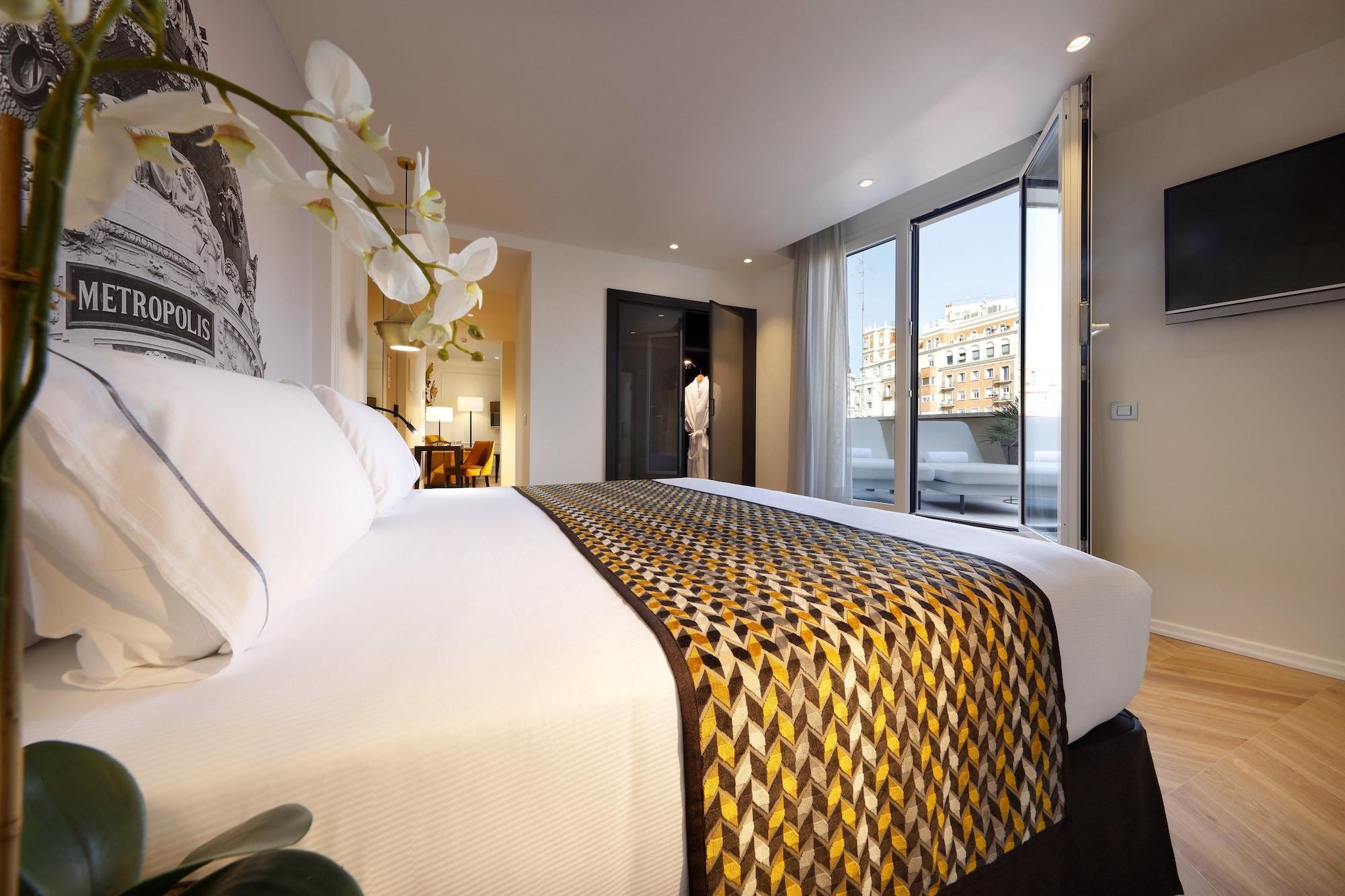 Eurostars Madrid Gran Via Hotel Ngoại thất bức ảnh