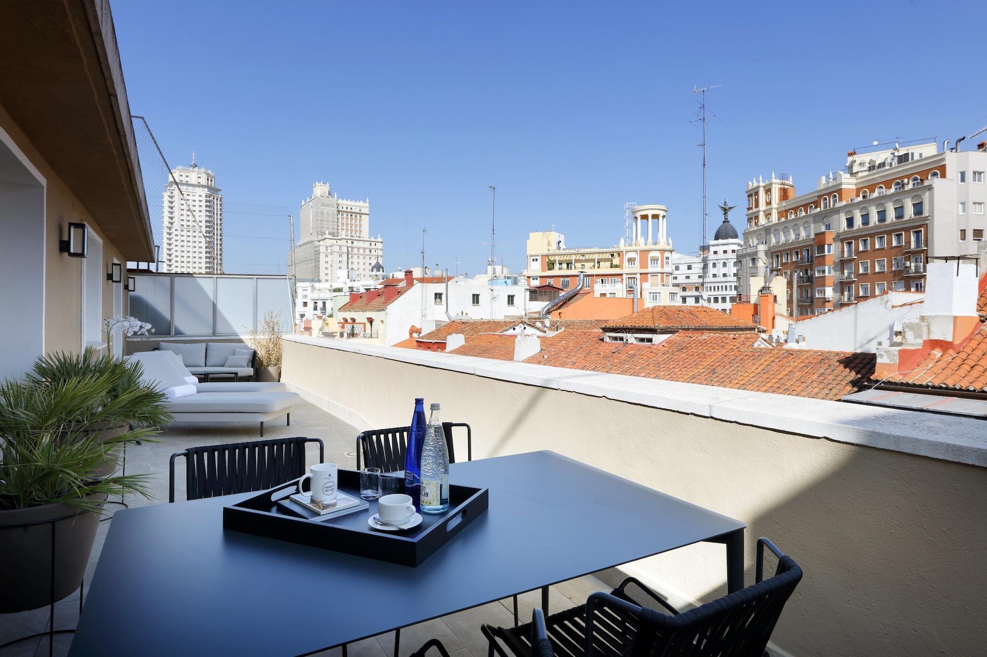 Eurostars Madrid Gran Via Hotel Ngoại thất bức ảnh