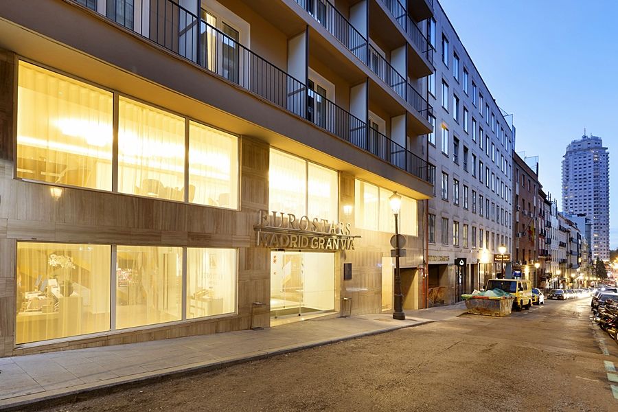 Eurostars Madrid Gran Via Hotel Ngoại thất bức ảnh