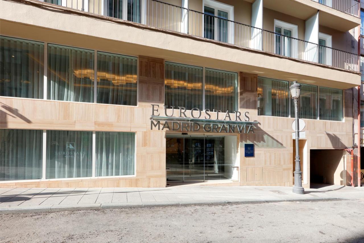 Eurostars Madrid Gran Via Hotel Ngoại thất bức ảnh